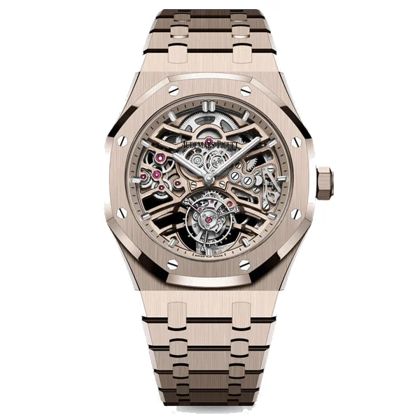 Audemars Piguet Royal Oak Selfwinding Tourbillon Openworked Sand Gold, reference 26735SG.OO.1320SG.01