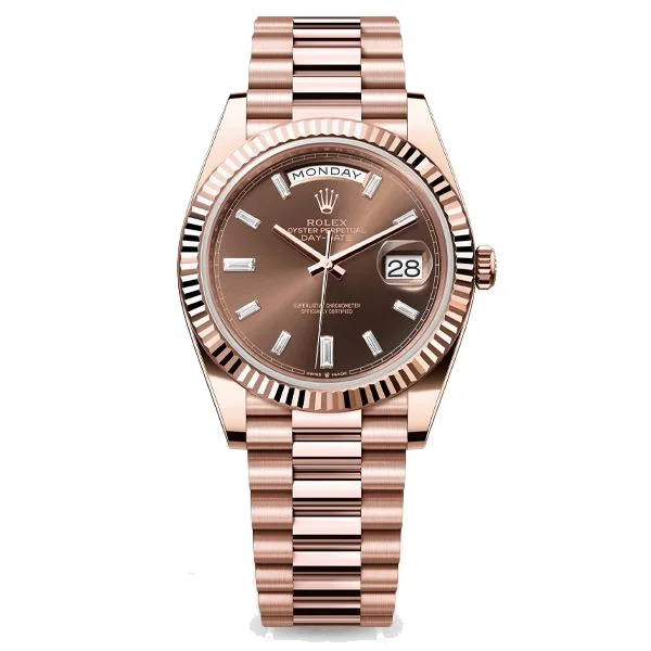 Rolex Day-Date 40 "Baguette", reference 228235