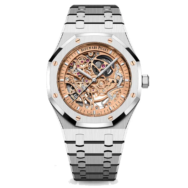 Audemars Piguet Royal Oak Double Balance Wheel Openworked, reference 15407ST.OO.1220ST.02